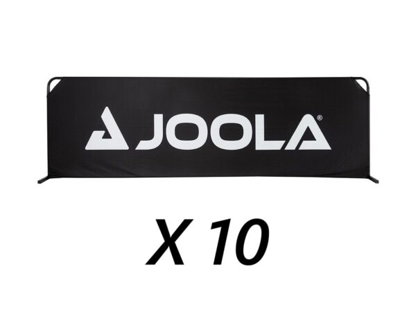VALLAS Joola 2,33 m negro (x10 vallas)
