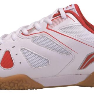 LI NING Zapatillas Hawk Eye blanco/rojo