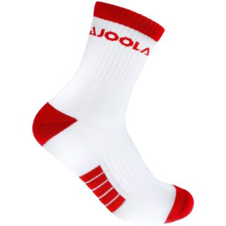 JOOLA Calcetines TERNI LONG blanco/rojo