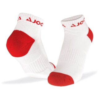 JOOLA Calcetines Sneakers TERNI blanco/rojo
