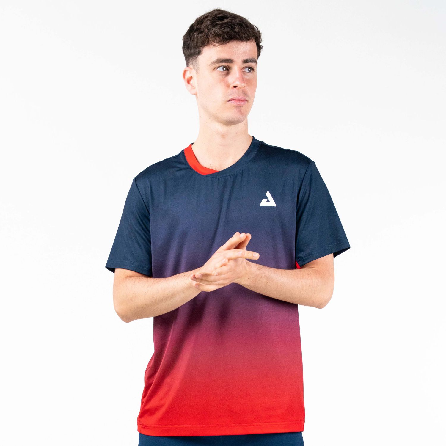 JOOLA Camiseta Competition 26 azul/rojo