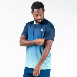 JOOLA Camiseta Competition 26 azul marino/turquesa